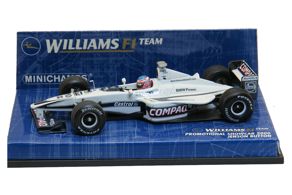 WILLIAMS BMW SHOWCAR BUTTON 2000
