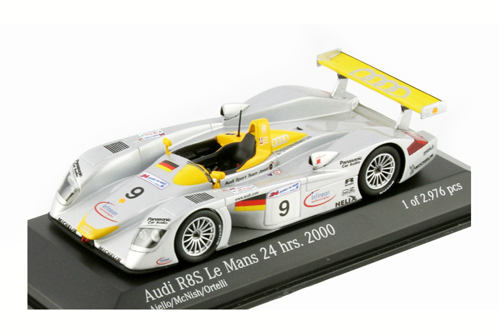 AUDI R8R LE MANS 2000 TEAM JOEST #9 AIELLO-MCNISH-ORTELLI