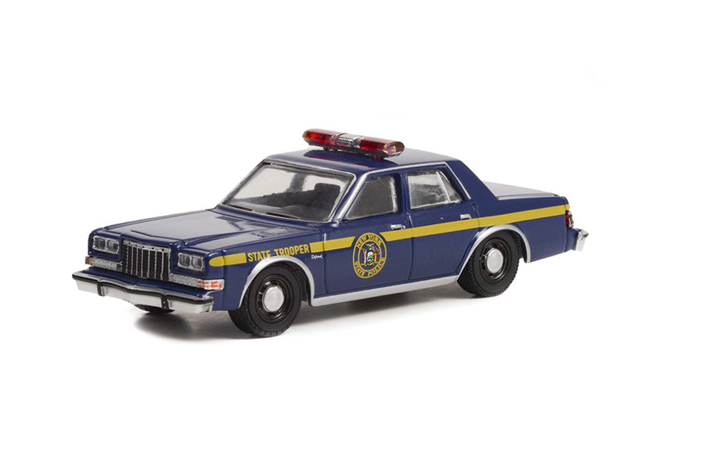 DODGE DIPLOMAT NEW YORK STATE POLICE STATE TROOPER 1985 (ДЛИНА МОДЕЛИ 6-10 СМ)