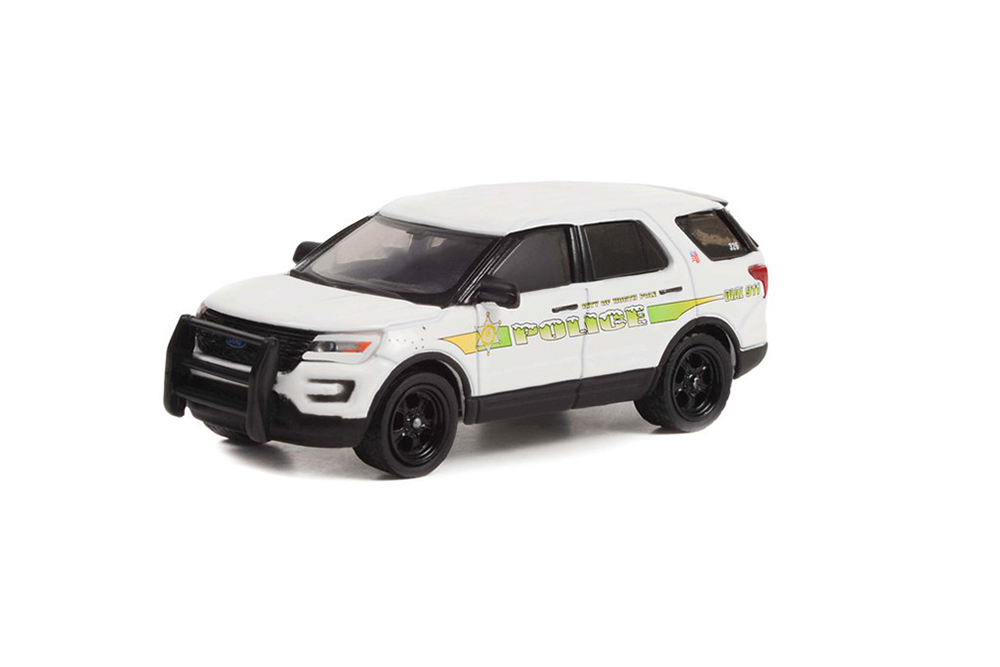 FORD POLICE INTERCEPTOR UTILITY CITY OF NORTH POLE ALASKA POLICE 2017 (ДЛИНА МОДЕЛИ 6-10 СМ)