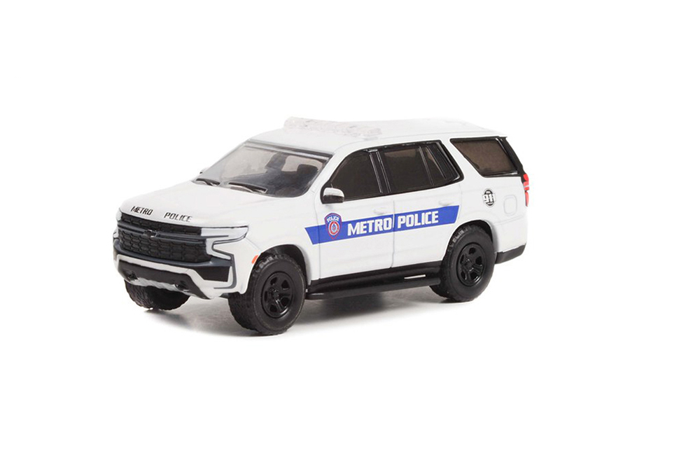CHEVROLET TAHOE POLICE PURSUIT VEHICLE (PPV) HOUSTONTEXAS METRO POLICE 2021 (ДЛИНА МОДЕЛИ 6-10 СМ)