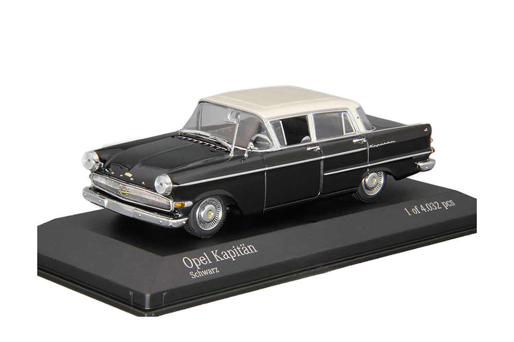 OPEL KAPITÄN 1959-1963 BLACK WHITE