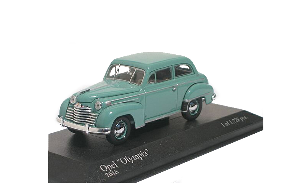 OPEL OLYMPIA 1952 LIGHT-TURQUOISE