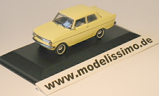OPEL KADETT A SALOON 1962-1965 LIGHTYELLOW