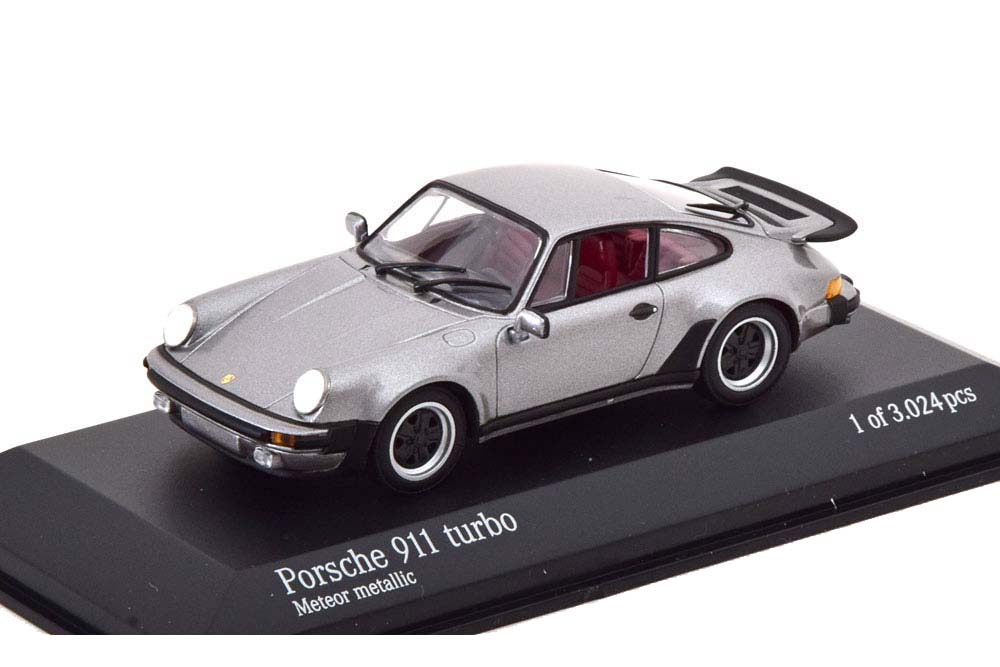 PORSCHE 911 TURBO 1977 SILVER