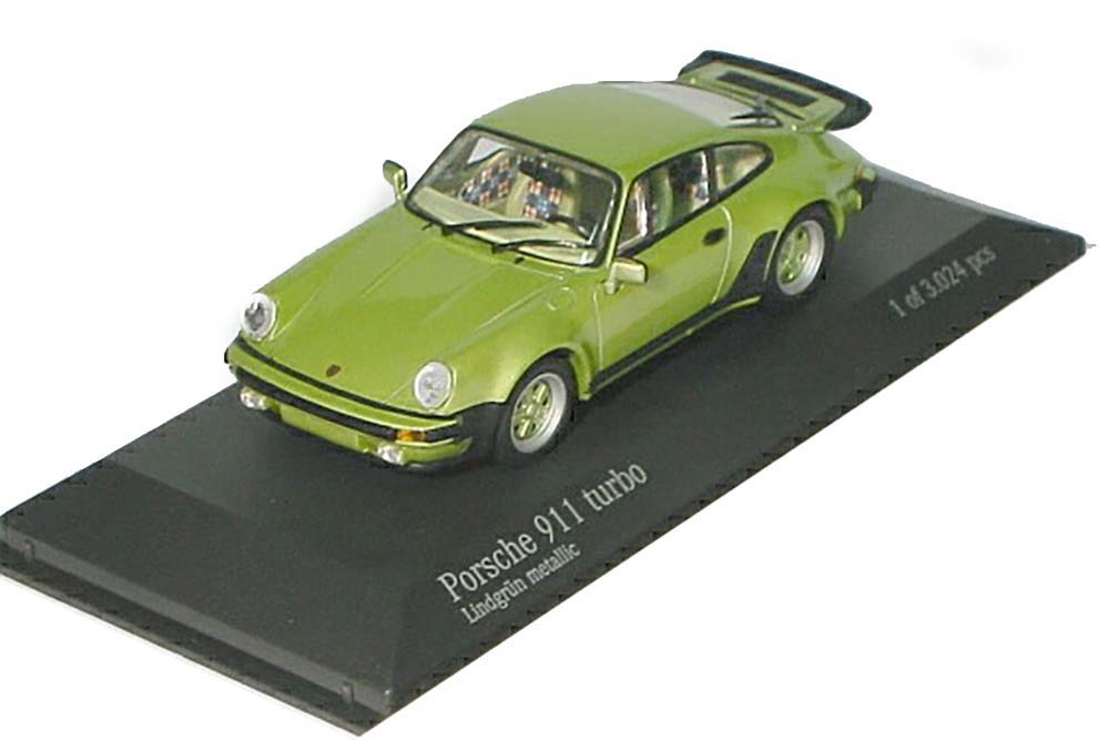 PORSCHE 911 TURBO 1977 LIGHT GREEN-METALLIC