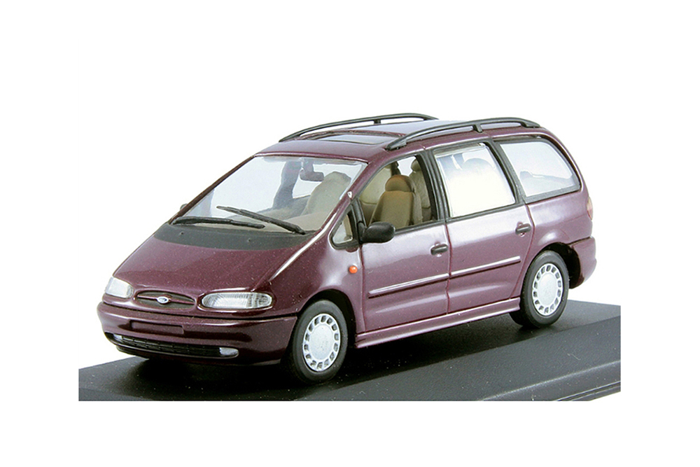 FORD GALAXY 1995 DARKRED-METALLIC