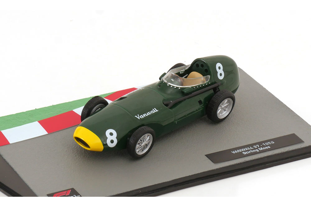 VANWALL 57 DRIVER: MOSS 1958