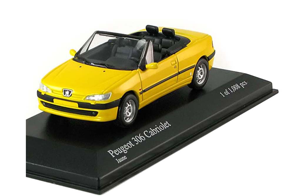PEUGEOT 306 CONVERTIBLE 1998 YELLOW