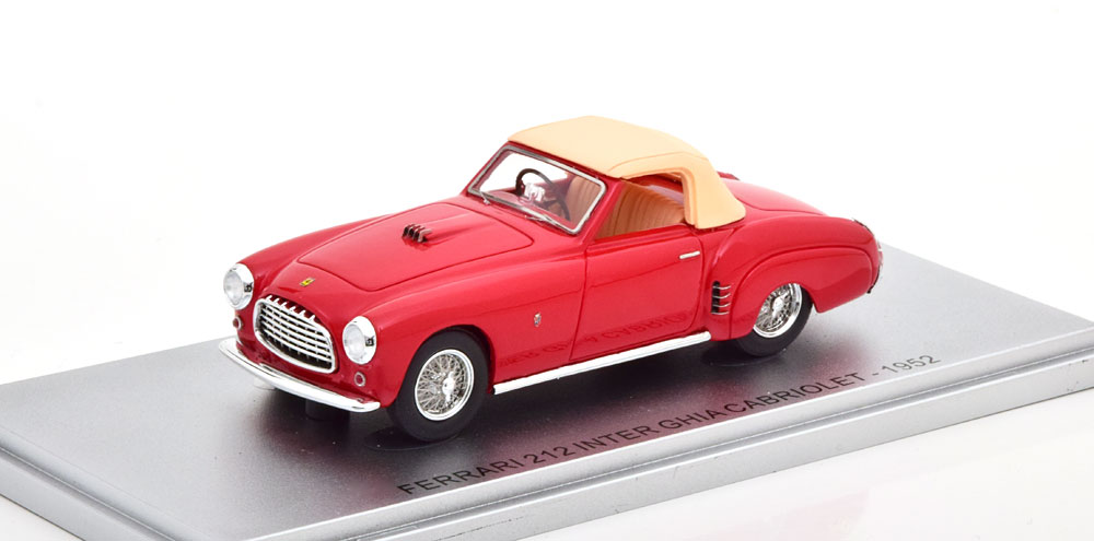FERRARI 212 INTER GHIA CONVERTIBLE 1952 RED CREME