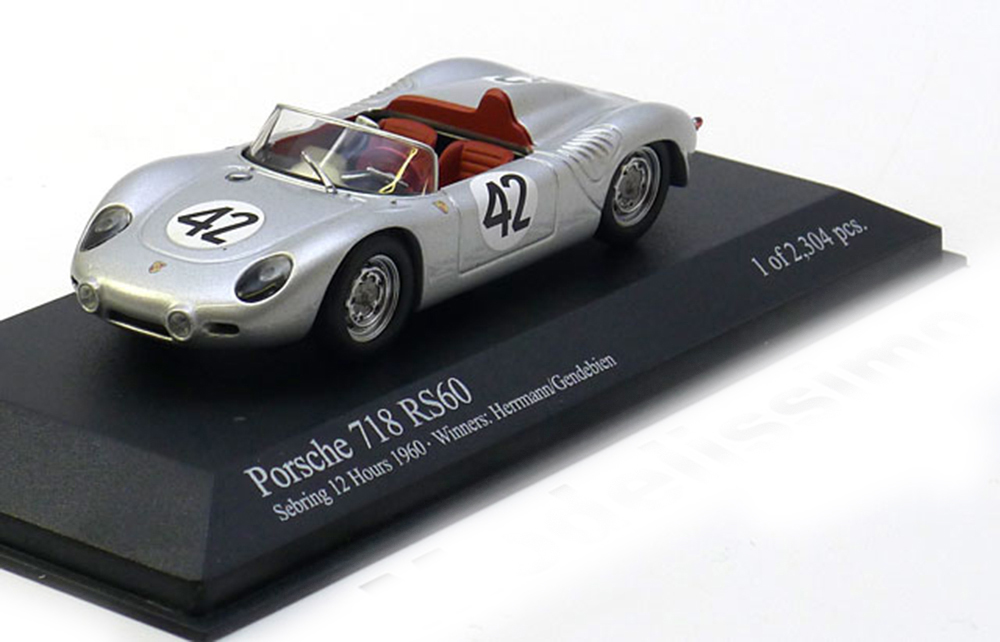 PORSCHE 718 RS60 WINNER SEBRING 1960