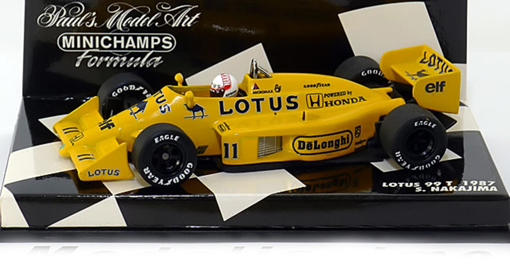 LOTUS 99T DRIVER: NAKAJIMA 1987