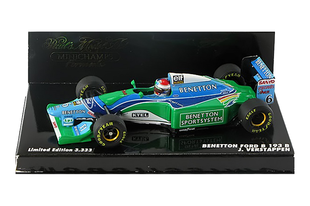 BENETTON FORD B193 B VERSTAPPEN 1994 LIMITED EDITION 3333 PCS.