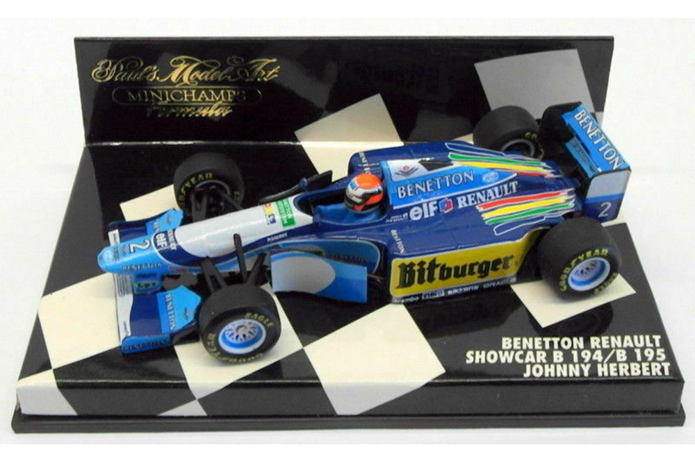 BENETTON RENAULT SHOWCAR B194/B195 J.HERBERT #2