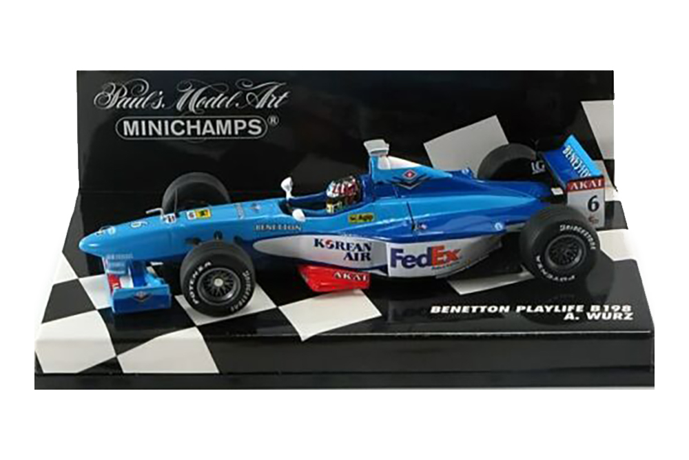 BENETTON PLAYLIFE B198 WURZ 1998