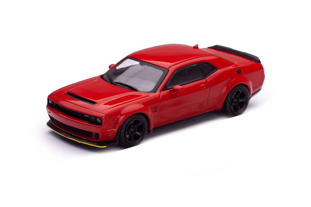 DODGE CHALLENGER DEMON 2018 КРАСНЫЙ С ЧЕРНЫМ