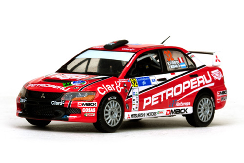 MITSUBISHI LANCER EVOLUTION IX #32 N.FUCHS/F.MUSSANO 2010