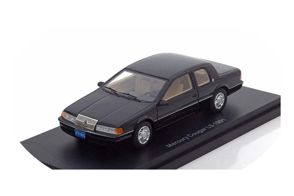 MERCURY COUGAR LS 1989 BLACK