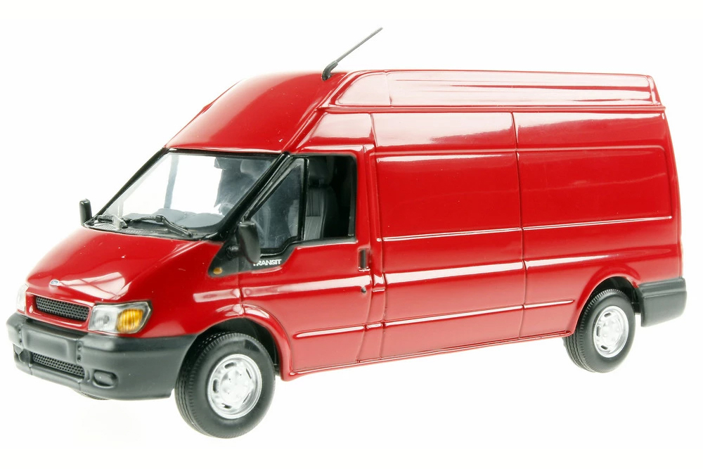 FORD TRANSIT HIGH ROOF VAN RED