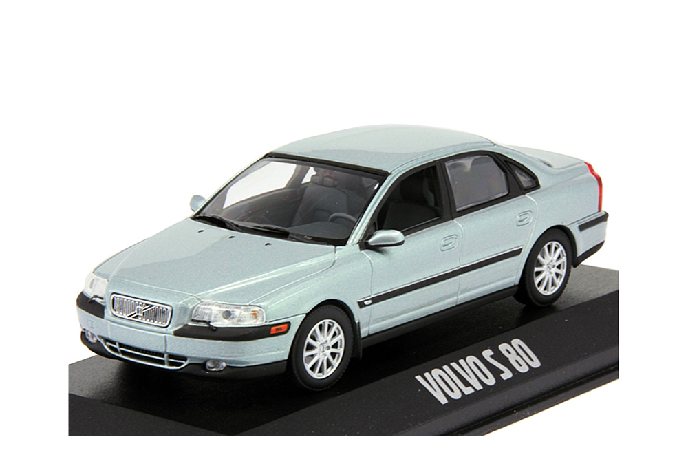 VOLVO S80 2002 SILVER BLUE