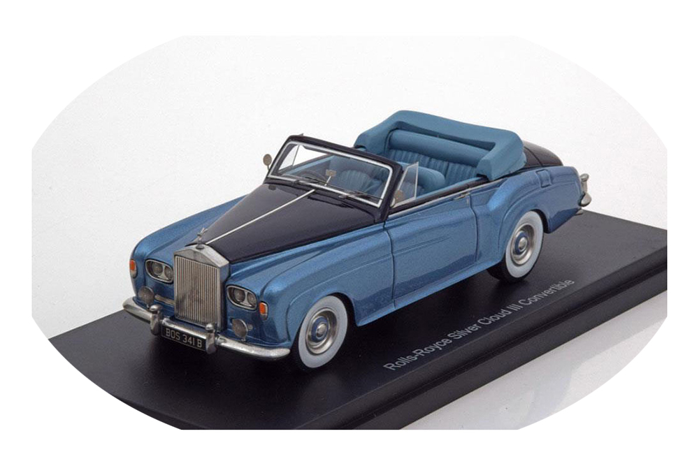 ROLLS-ROYCE SILVER CLOUD 3 DHC CONVERTIBLE 1964 BLUEMETALLIC DARKBLUE