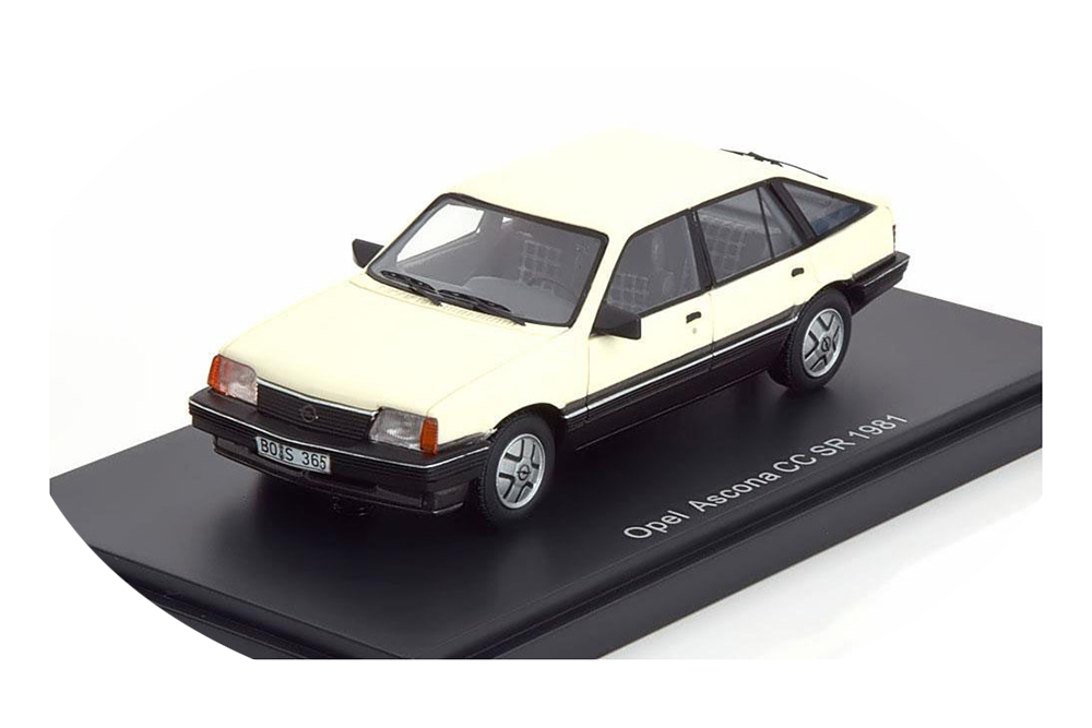 OPEL ASCONA CC SR 1981 WHITE