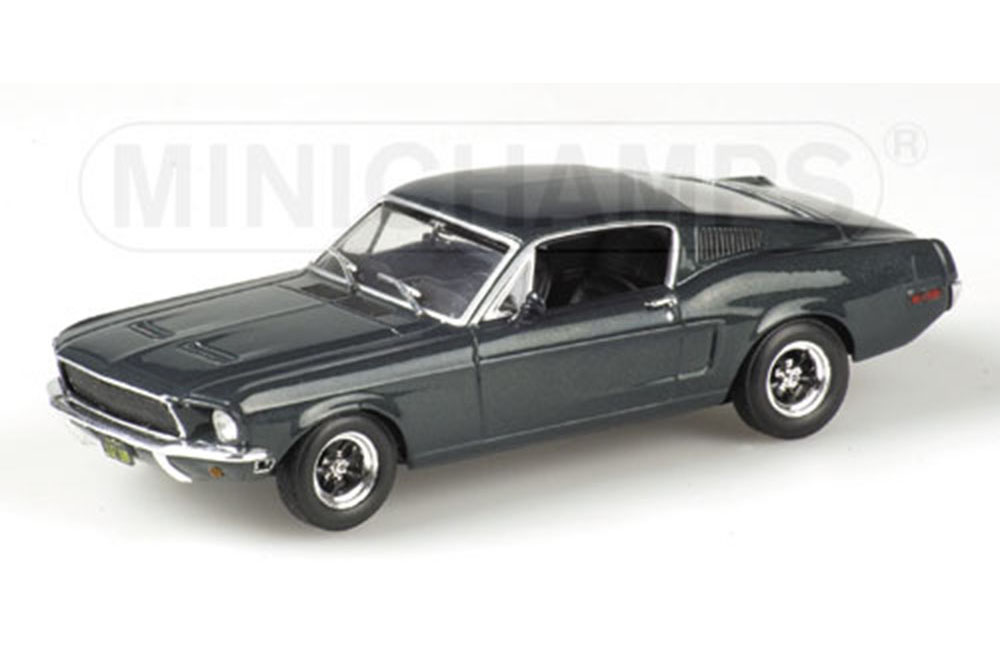 FORD MUSTANG FASTBACK BULLIT 1968 DARK GREEN METALLIC