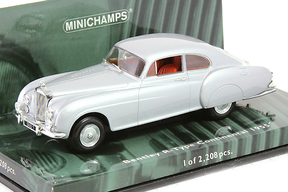 BENTLEY R-TYPE CONTINENTAL 1955 СЕРЕБРИСТЫЙ