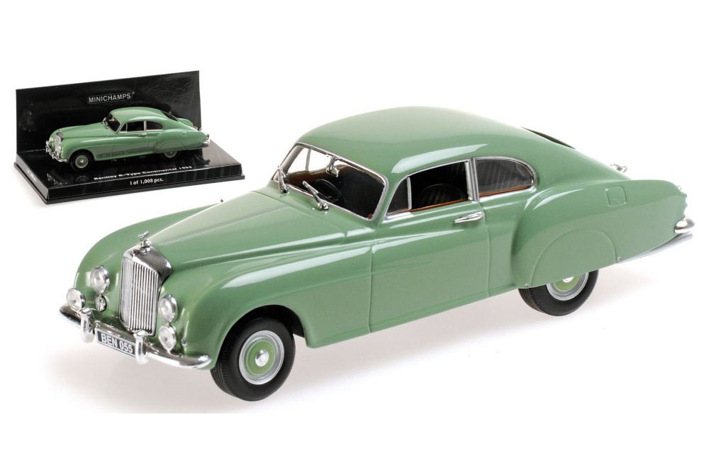 BENTLEY R-TYPE CONTINENTAL 1955 СВЕТЛО-ЗЕЛЕНЫЙ