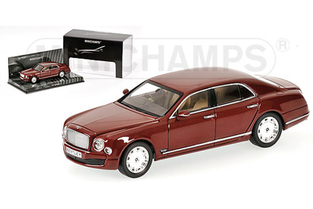 BENTLEY MULSANNE 2010 RED METALLIC L.E. 2016 PCS.