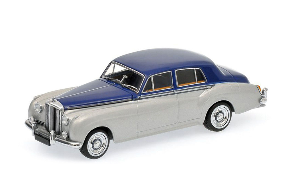 bentley s2 1960 silver/blue