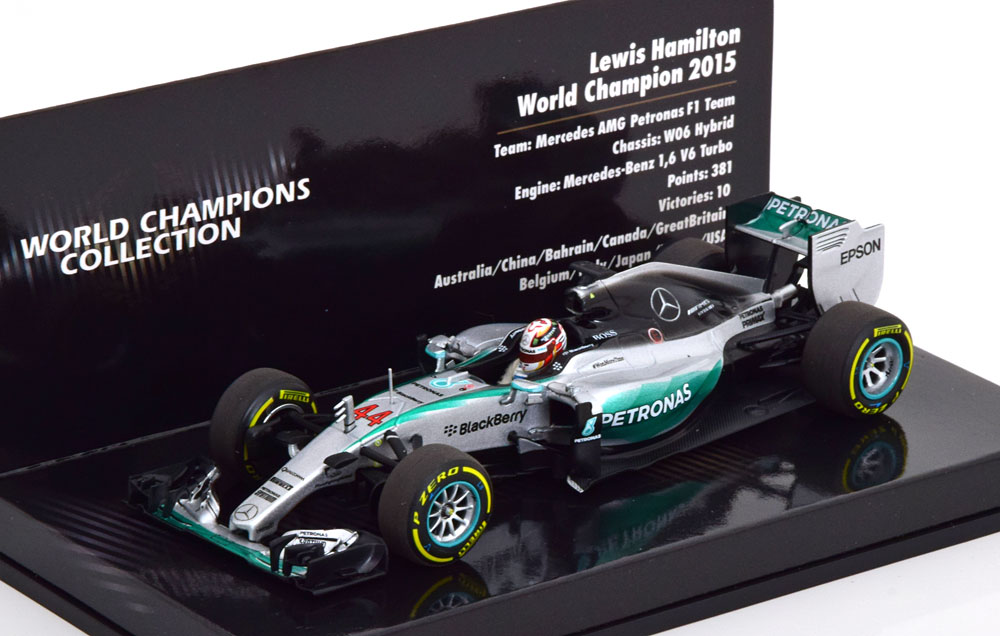 MERCEDES AMG W06 HYBRID WORLD CHAMPION 2015