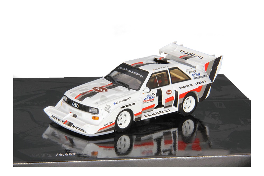 AUDI SPORT QUATTRO S1 NO 1 PIKES PEAK 1987