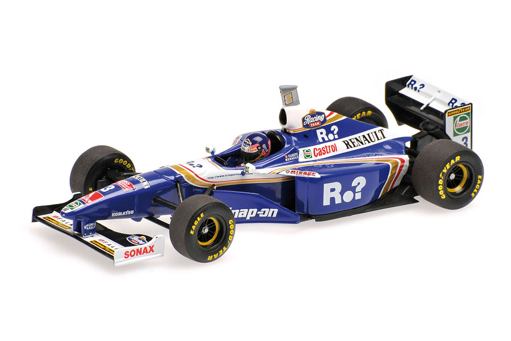 WILLIAMS RENAULT FW19 JACQUES VILLENEUVE WORLD CHAMPION 1997 HIGH COVER