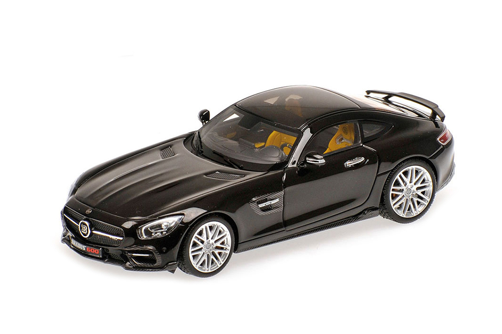 MERCEDES BRABUS 600 IAA 2015 AUF BASIS AMG GTS 2015 BLACK