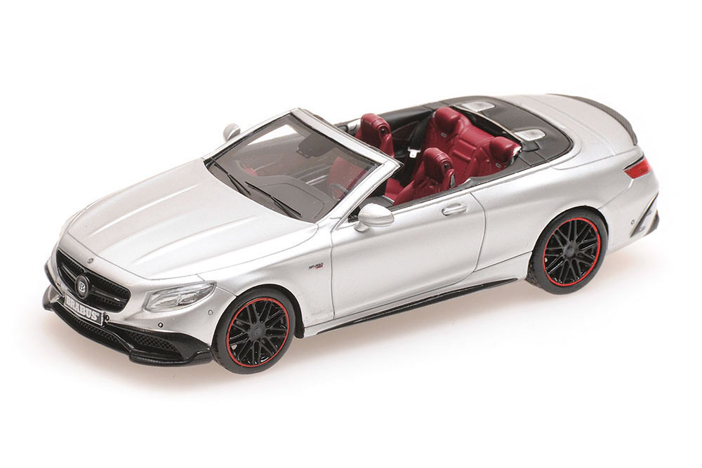 MERCEDES-AMG BRABUS 850 S 63 S-CLASS CABRIOLET A217(W217) 2016 СЕРЕБРИСТЫЙ