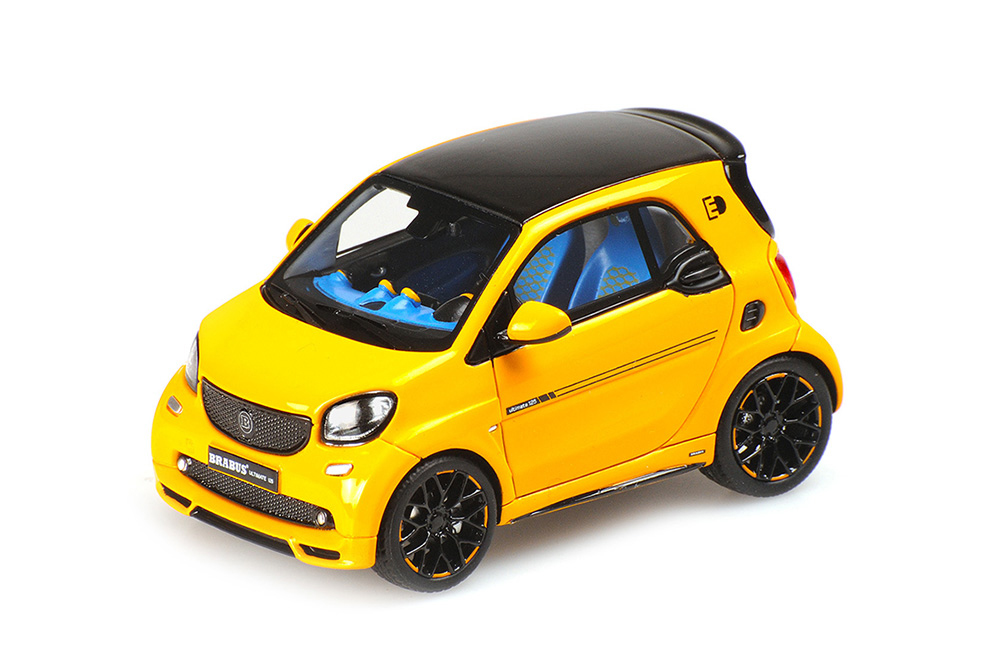 SMART BRABUS ULTIMATE E CONCEPT IAA 2017 ЖЕЛТЫЙ