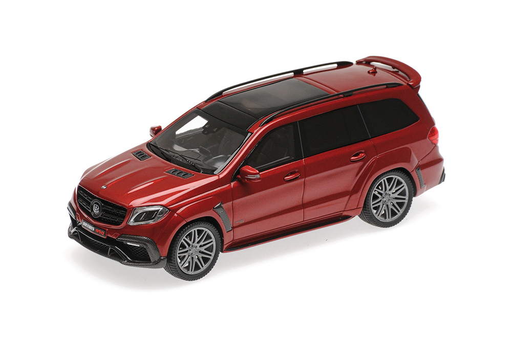 MERCEDES-AMG BRABUS 850 WIDESTAR XL НА БАЗЕ MERCEDES-AMG GLS63 X166 (W166) 2017 КРАСНЫЙ МЕТАЛЛИК