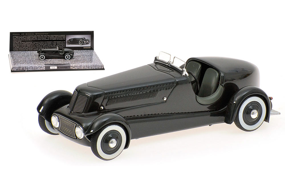 FORD EDSELS ROADSTER 1934 PEARL ESSENCE GUN METALLIC DARK GRAY