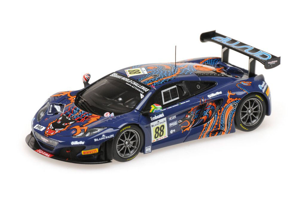 MCLAREN MP4 12C GT3 VON RYAN RACING BARFF/GOODWIN/SENNA 24H SPA 2013