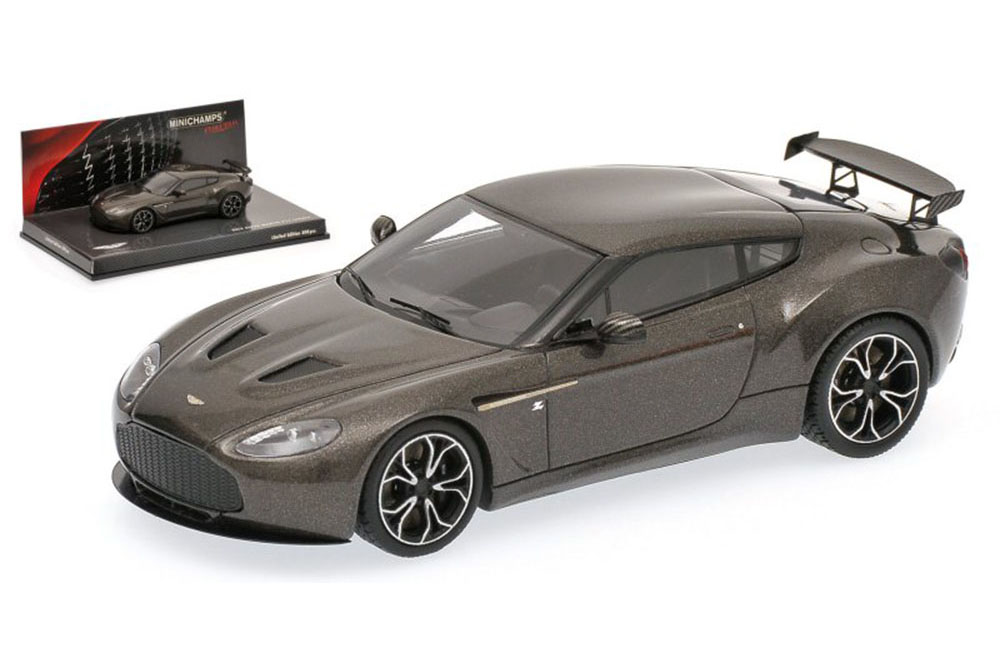 ASTON MARTIN V12 ZAGATO 2012 СЕРЫЙ МЕТАЛЛИК