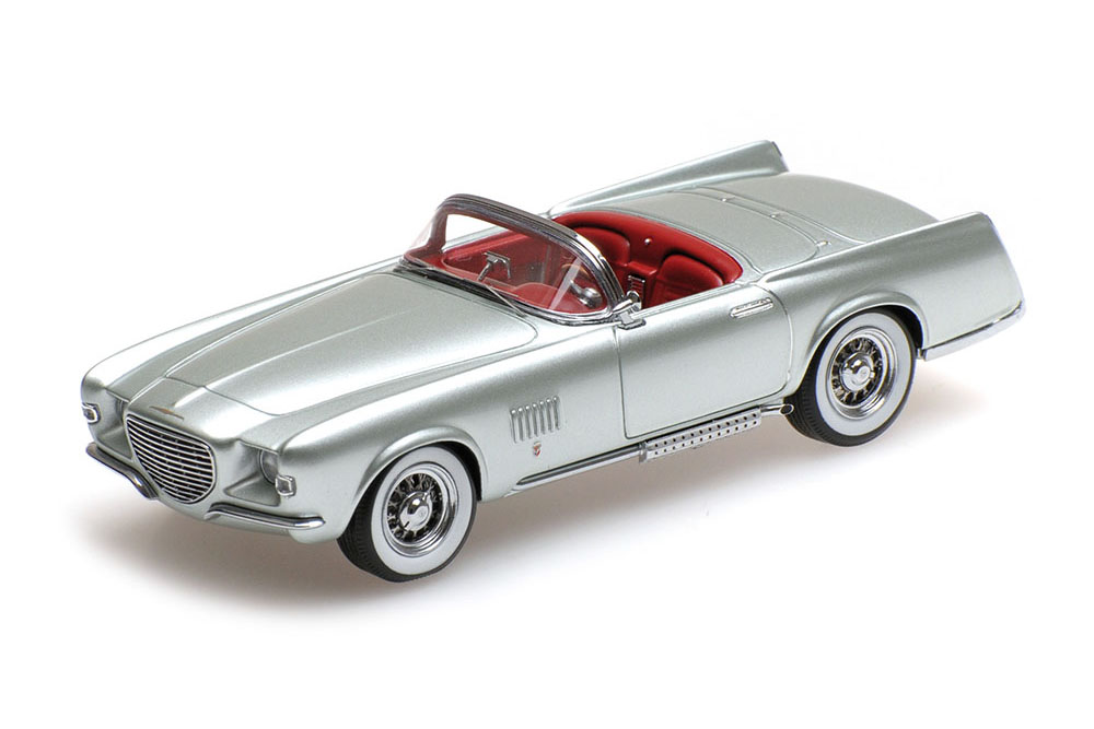 CHRYSLER GHIA FALCON 1955 LIGHT GREEN METALLIC