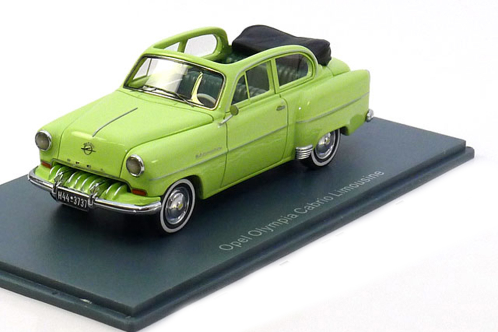 OPEL OLYMPIA CONVERTIBLE 1954 LIGHTGREEN