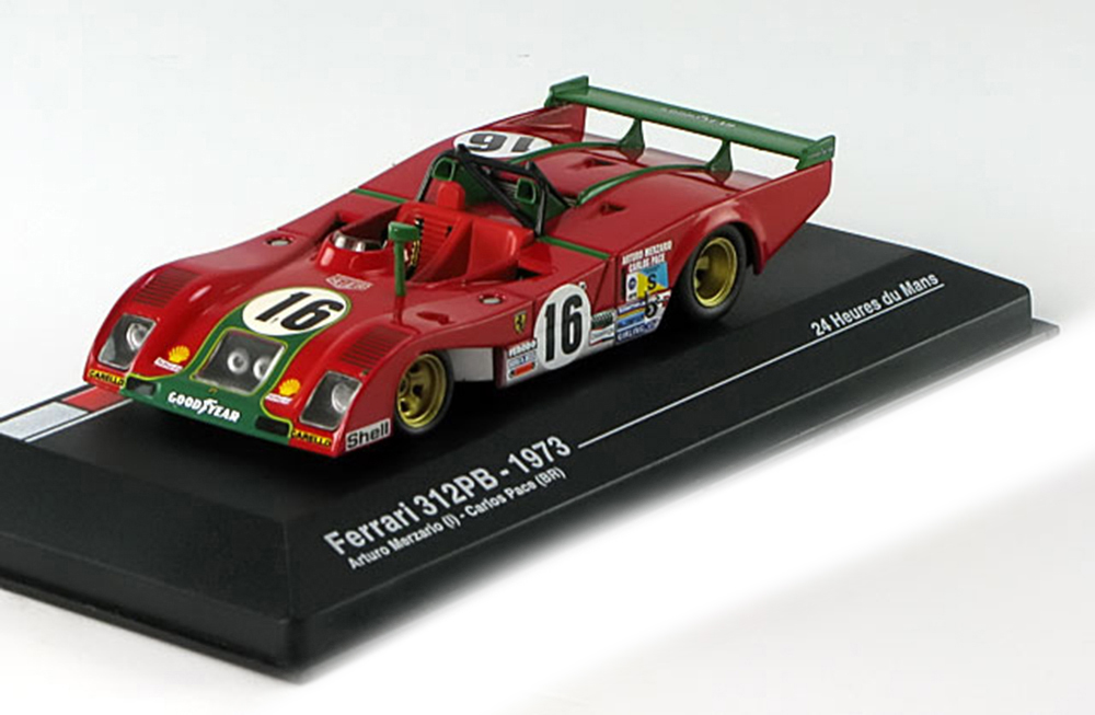 FERRARI 312 PB NO 16 24H LE MANS 1973
