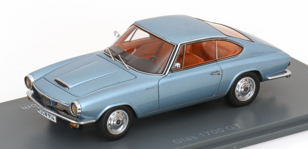GLAS 1700 GT LIGHTBLUE-METALLIC