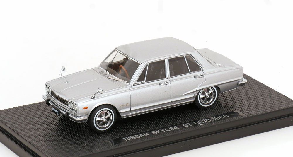NISSAN SKYLINE GT GC10 1968 SILVER