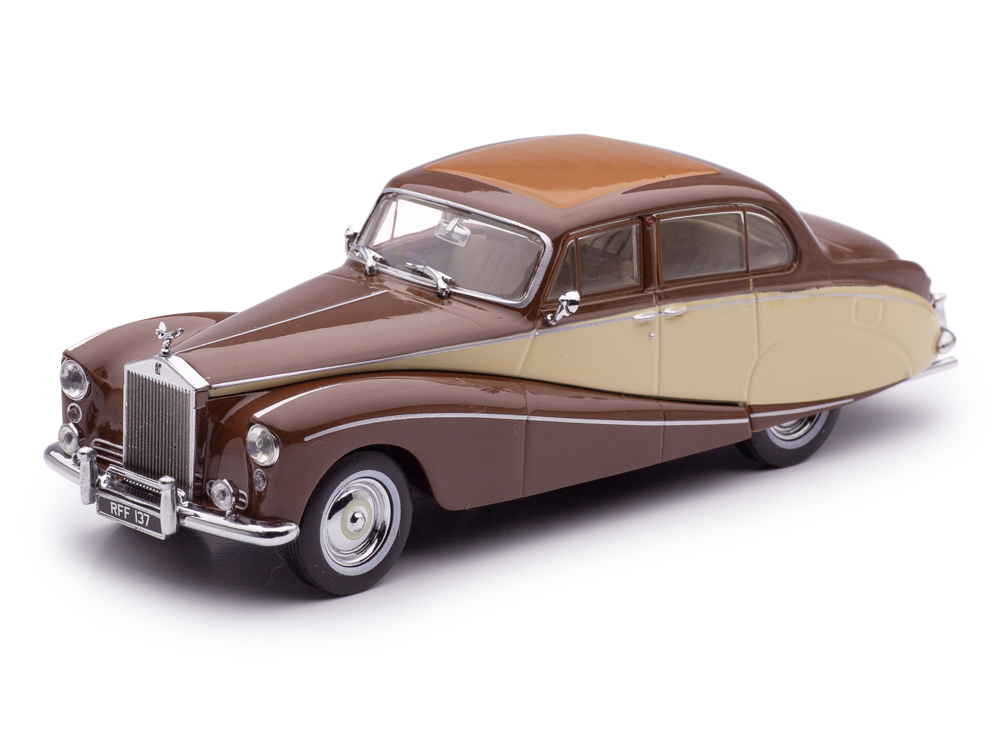 ROLLS-ROYCE SILVER CLOUD HOOPER EMPRESS 1955 КОРИЧНЕВЫЙ С БЕЖЕВЫМ