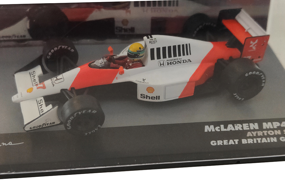 MCLAREN MP4/5B A.SENNA GREAT BRITAIN GP WORLD CHAMPION 1990 #27