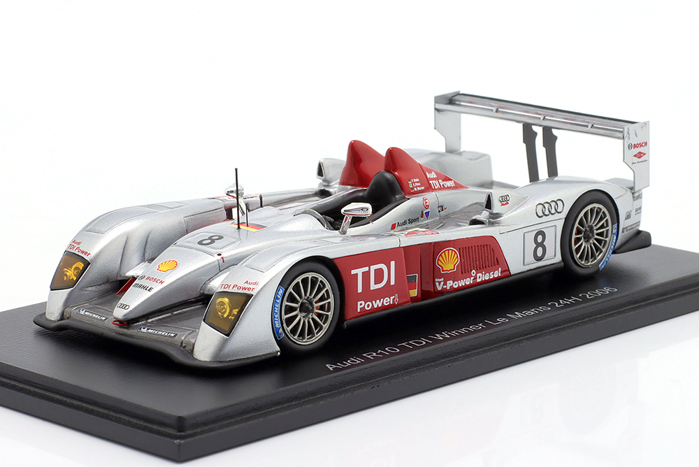 AUDI R10 TDI #8 WINNER 24H LEMANS 2006 BIELA, PIRRO, WERNER / АУДИ R10 ТДИ ПОБЕДИТЕЛЬ 24 ЧАСА ЛЕ-МАН БИЕЛА ПИРРО ВЕРНЕР