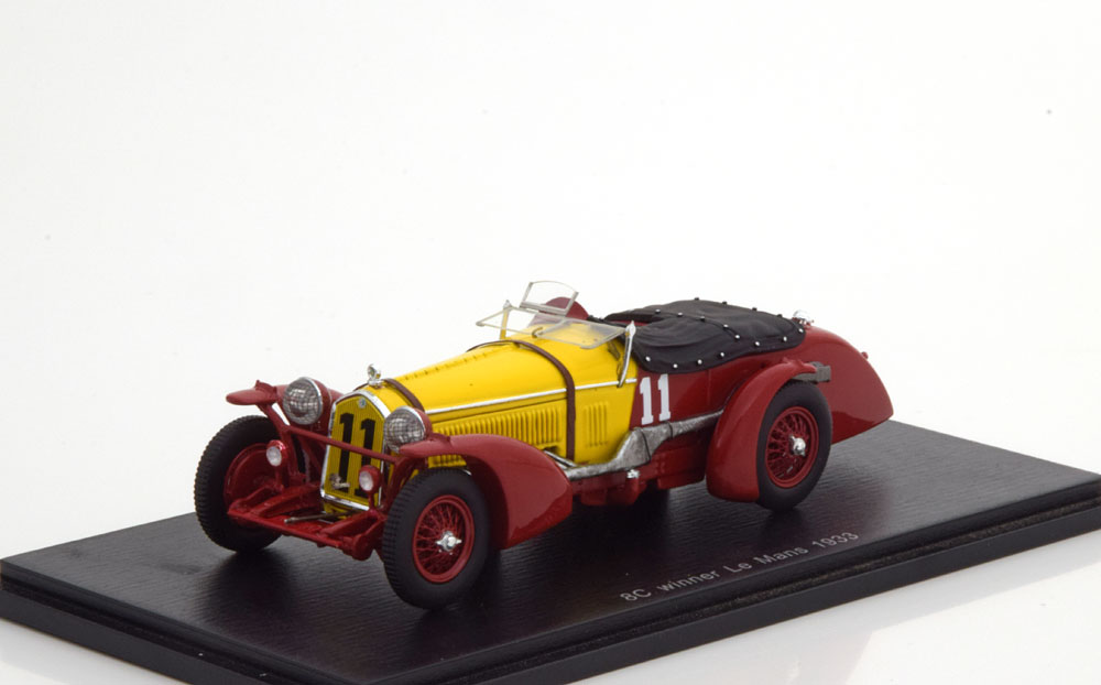 ALFA ROMEO 8C WINNER 24H LE MANS 1933